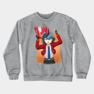 Ilya Mao from Beyblade Burst DB Crewneck Sweatshirt